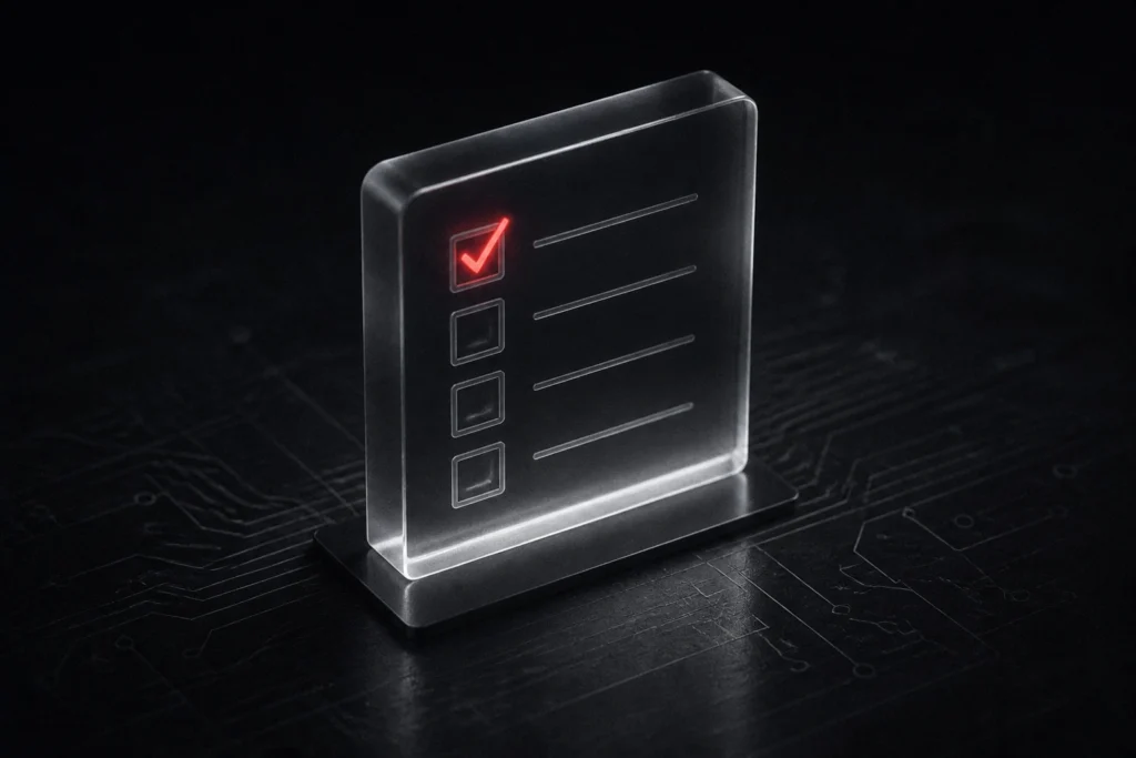 Slant Web development Agency 104 Professional header image for step-by-step guide: NFP Website Brief Checklist: What to Tell Your Agency Bef...