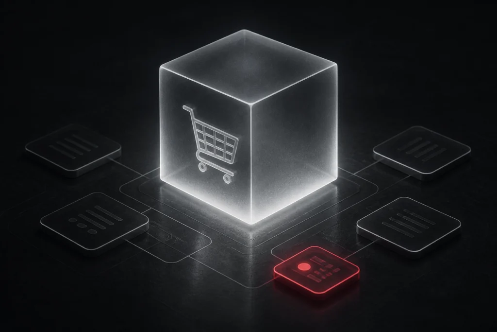 Slant Web development Agency 104 Professional header image for industry analysis: Ecommerce Platform Selection: What Mid-Market Australian ...